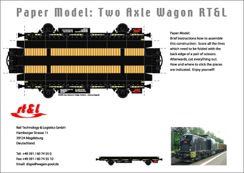 Bastelbogen Papiermodelle